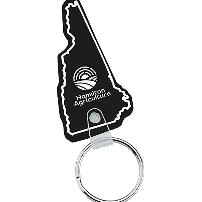 New Hampshire Soft Keychain - Opaque