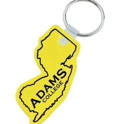 New Jersey Soft Keychain - Opaque
