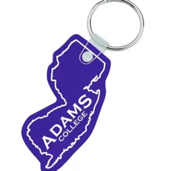 New Jersey Soft Keychain - Opaque
