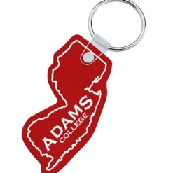 New Jersey Soft Keychain - Opaque