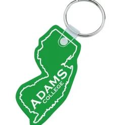 New Jersey Soft Keychain - Opaque