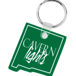 New Mexico Soft Keychain - Translucent