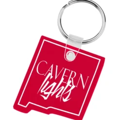New Mexico Soft Keychain - Translucent