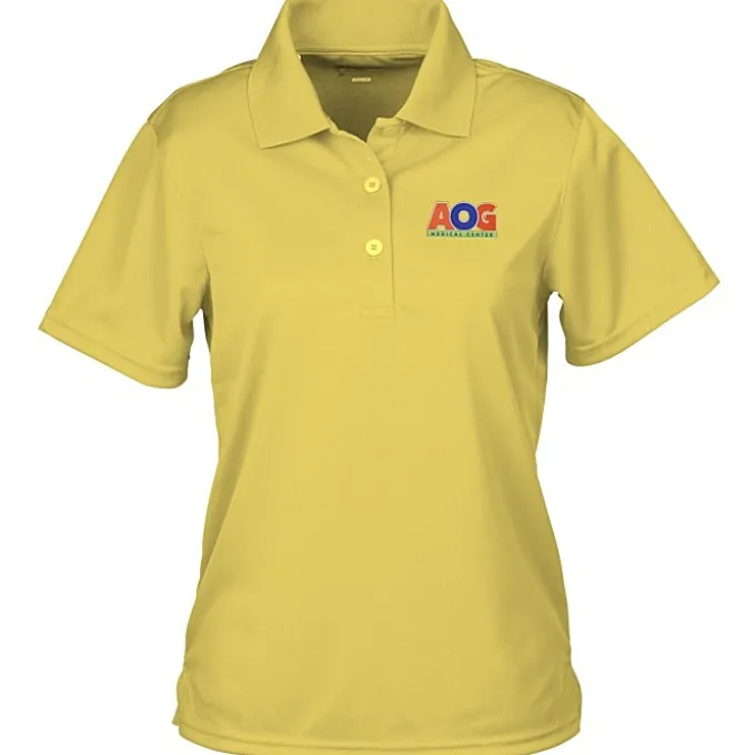 Newport Polyester Mesh Polo - Ladies'