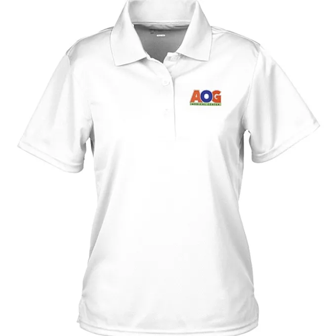 Newport Polyester Mesh Polo - Ladies'