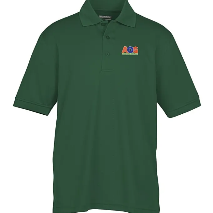 Newport Polyester Mesh Polo - Men's