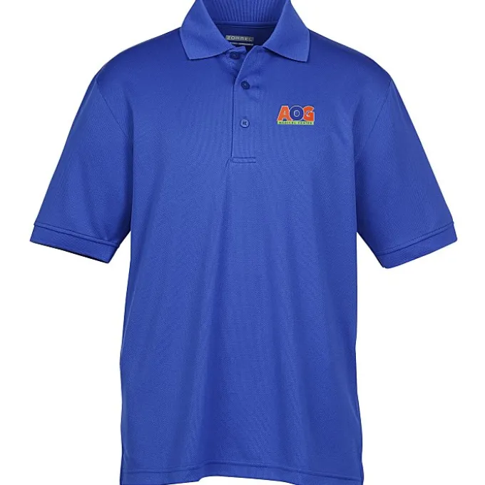 Newport Polyester Mesh Polo - Men's