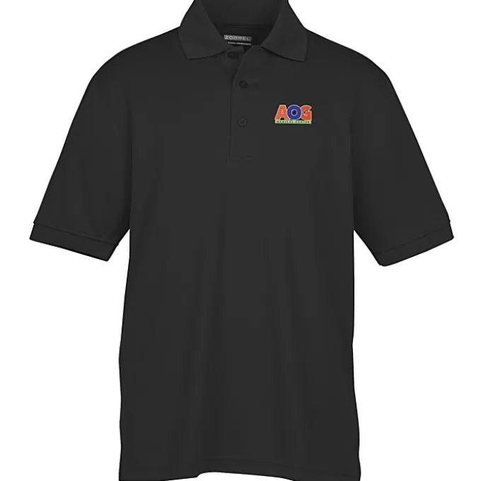 Newport Polyester Mesh Polo - Men's