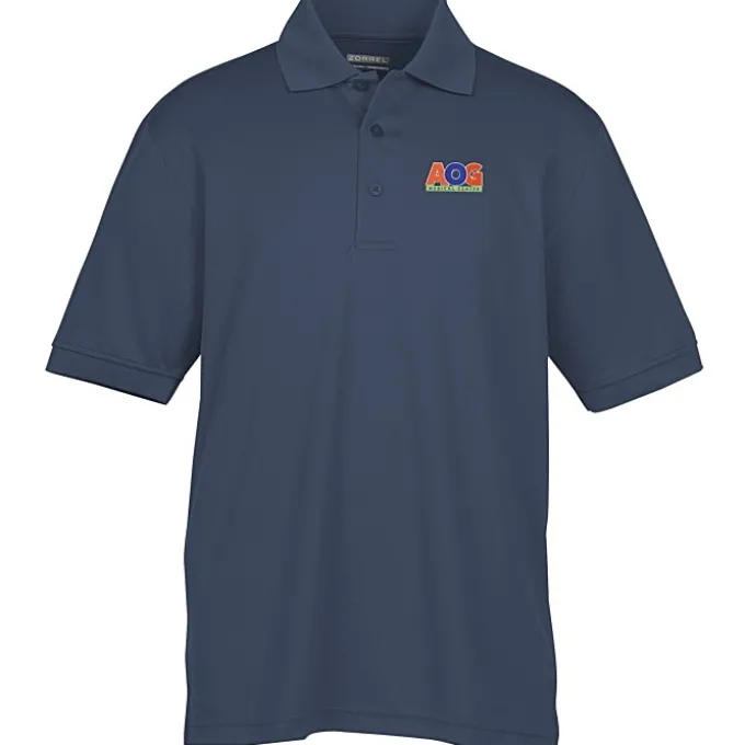 Newport Polyester Mesh Polo - Men's