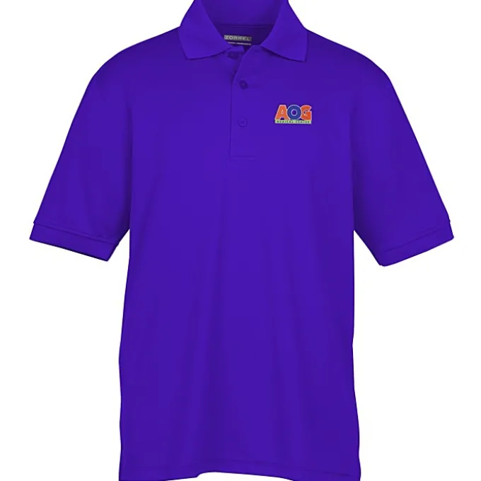 Newport Polyester Mesh Polo - Men's