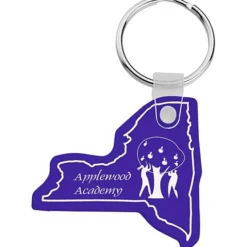 New York Soft Keychain - Opaque