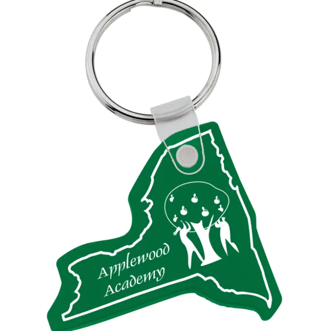 New York Soft Keychain - Translucent