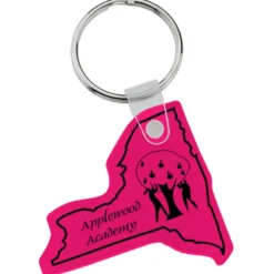 New York Soft Keychain - Translucent