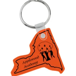 New York Soft Keychain - Translucent