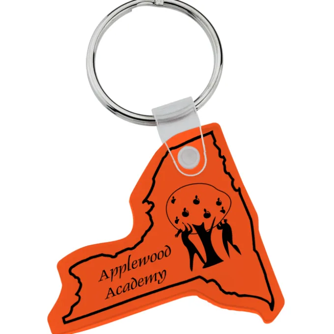 New York Soft Keychain - Translucent