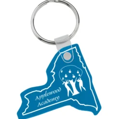 New York Soft Keychain - Translucent