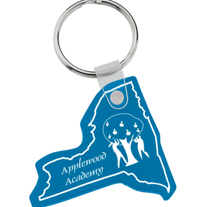 New York Soft Keychain - Translucent