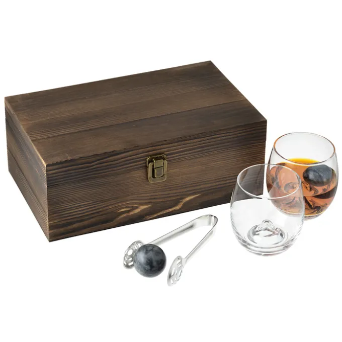 Nicolas 5-Piece Rolling Whiskey Glasses Set