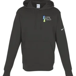 Nike Club Fleece Sleeve Swoosh Pullover Hoodie - Men's - Embroidered