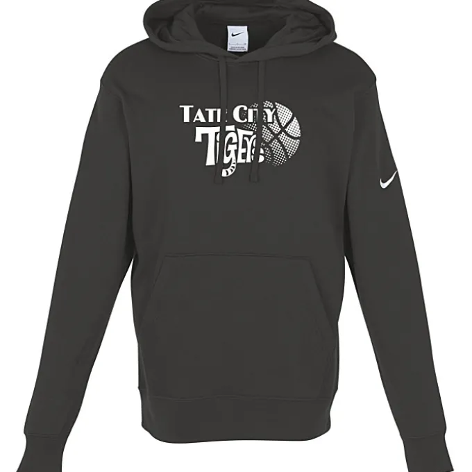 Nike Club Fleece Sleeve Swoosh Pullover Hoodie - Men's - Screen