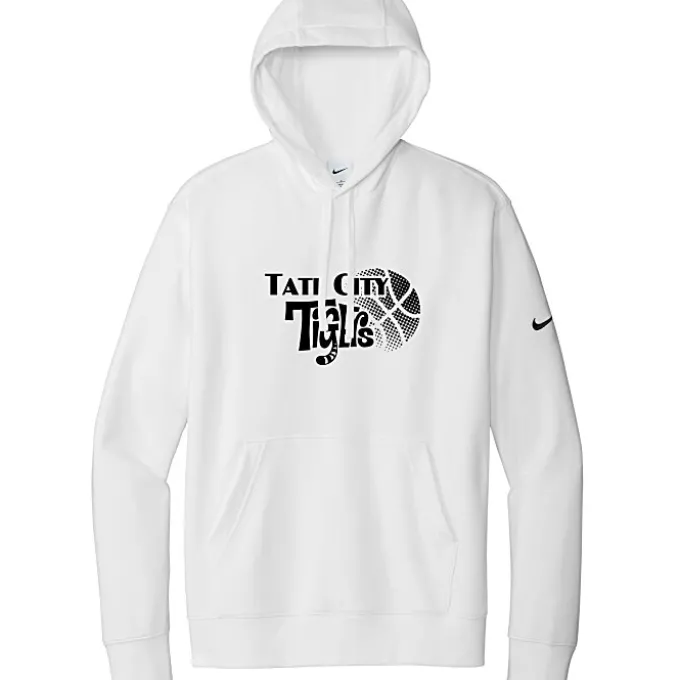 Nike Club Fleece Sleeve Swoosh Pullover Hoodie - Men's - Screen