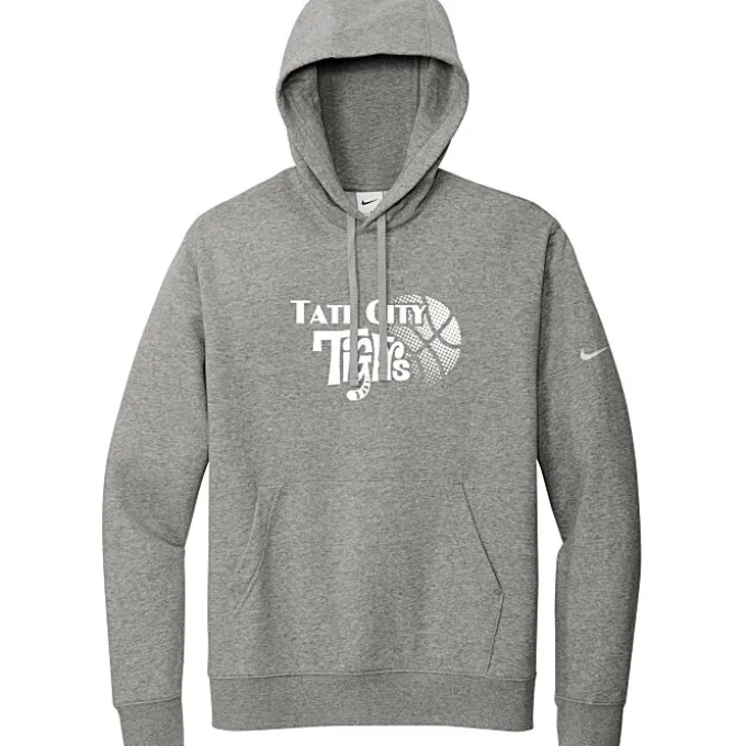 Nike Club Fleece Sleeve Swoosh Pullover Hoodie - Men's - Screen