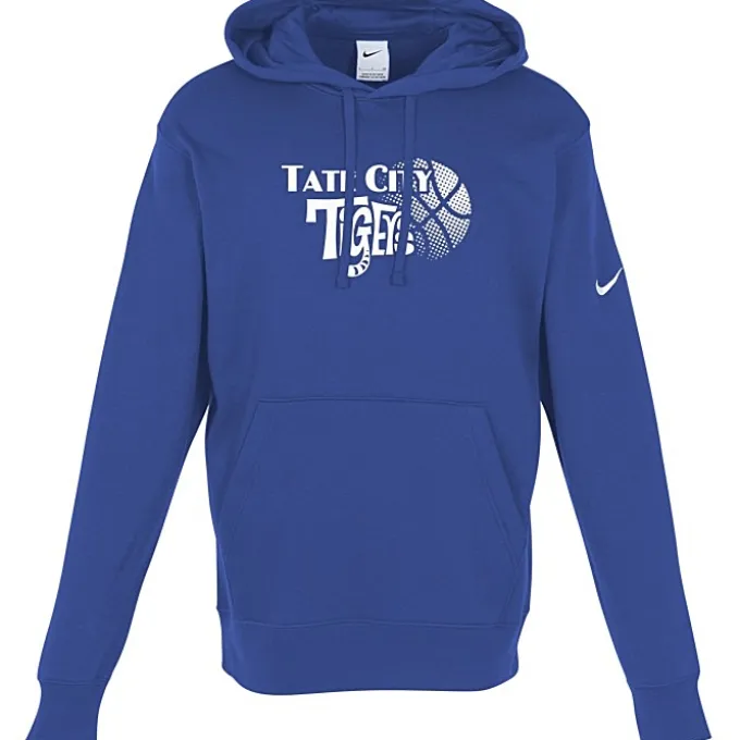 Nike Club Fleece Sleeve Swoosh Pullover Hoodie - Men's - Screen
