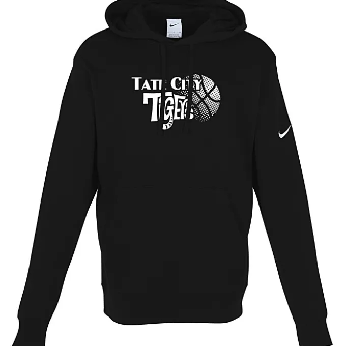 Nike Club Fleece Sleeve Swoosh Pullover Hoodie - Men's - Screen