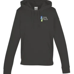 Nike Club Fleece Sleeve Swoosh Pullover Hoodie - Ladies' - Embroidered