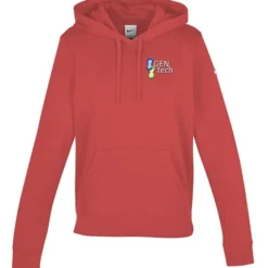 Nike Club Fleece Sleeve Swoosh Pullover Hoodie - Ladies' - Embroidered