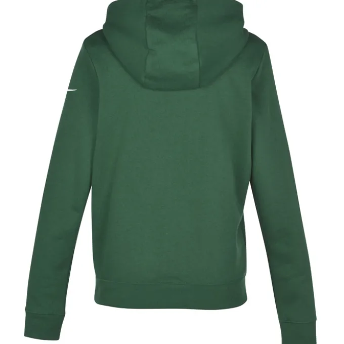 Nike Club Fleece Sleeve Swoosh Pullover Hoodie - Ladies' - Embroidered