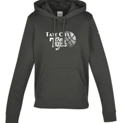 Nike Club Fleece Sleeve Swoosh Pullover Hoodie - Ladies' - Screen