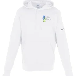 Nike Club Fleece Sleeve Swoosh Pullover Hoodie - Men's - Embroidered - 24 hr