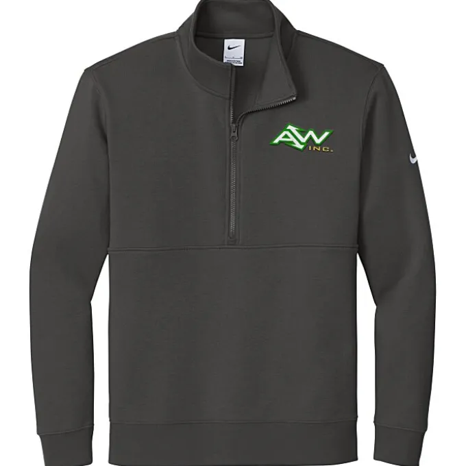 Nike Club Fleece Sleeve Swoosh 1/2-Zip Pullover - Men's