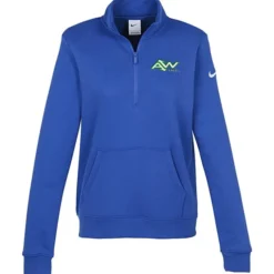 Nike Club Fleece Sleeve Swoosh 1/2-Zip Pullover - Ladies'