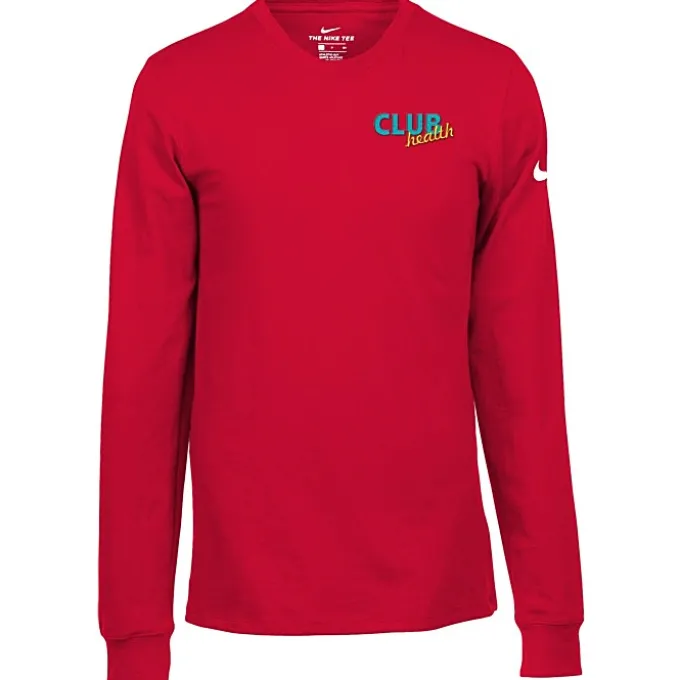 Nike Performance Blend LS T-Shirt - Men's - Embroidered