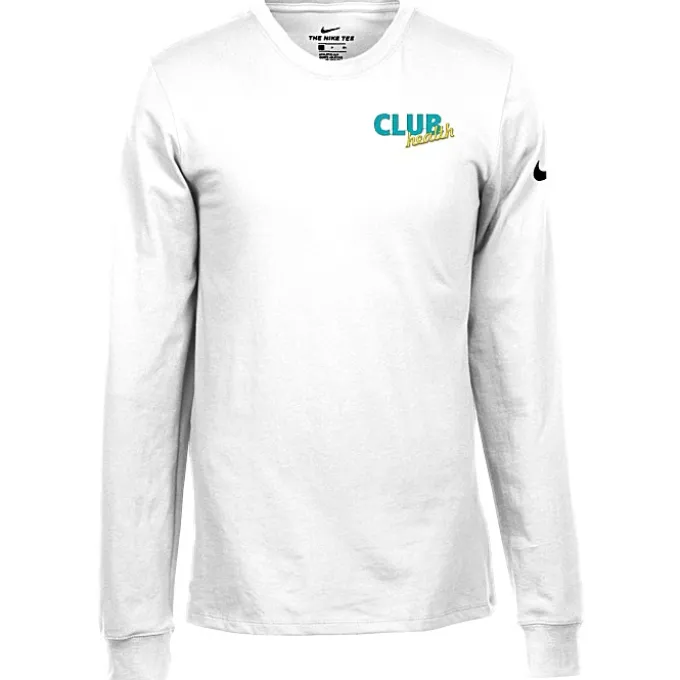 Nike Performance Blend LS T-Shirt - Men's - Embroidered