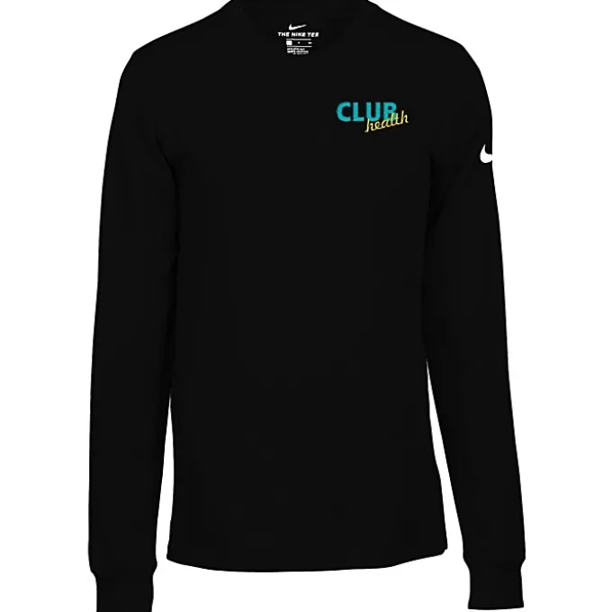 Nike Performance Blend LS T-Shirt - Men's - Embroidered