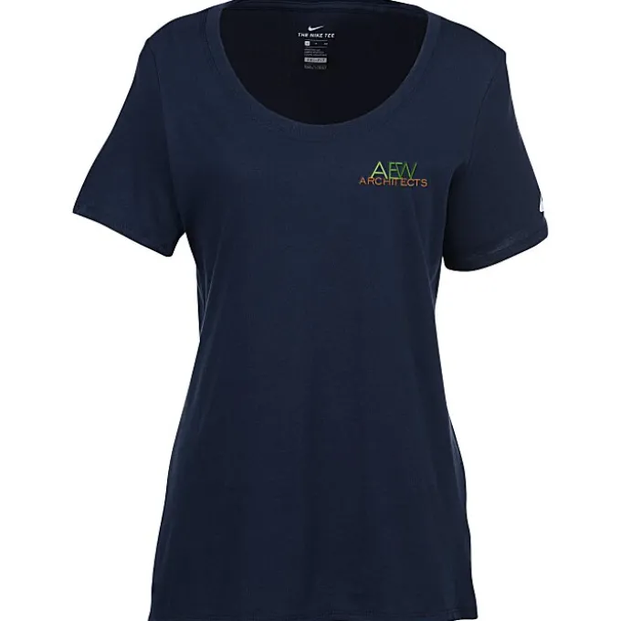 Nike Performance Blend T-Shirt - Ladies' - Embroidered