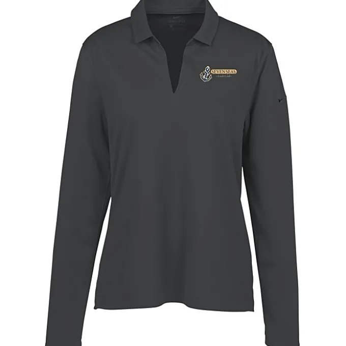 Nike Performance Tech Pique LS Polo 2.0 - Ladies'