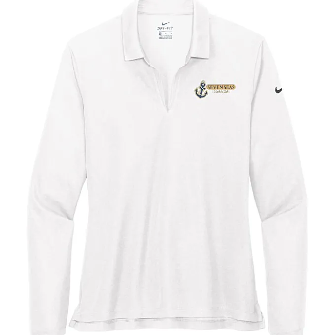 Nike Performance Tech Pique LS Polo 2.0 - Ladies'