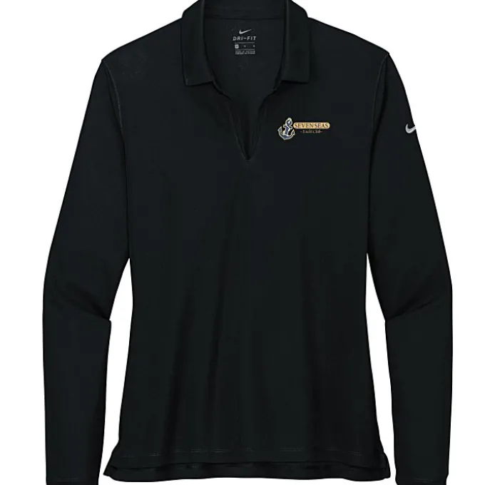 Nike Performance Tech Pique LS Polo 2.0 - Ladies'