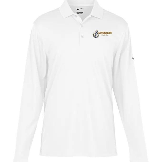 Nike Performance Tech Pique LS Polo 2.0 - Men's