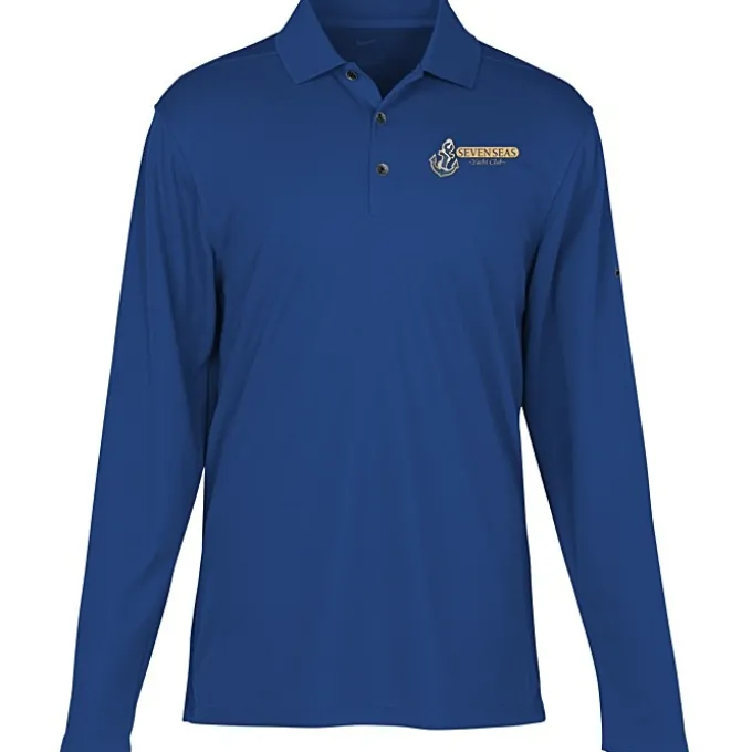 Nike Performance Tech Pique LS Polo 2.0 - Men's