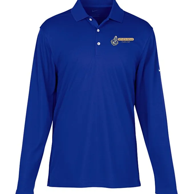 Nike Performance Tech Pique LS Polo 2.0 - Men's