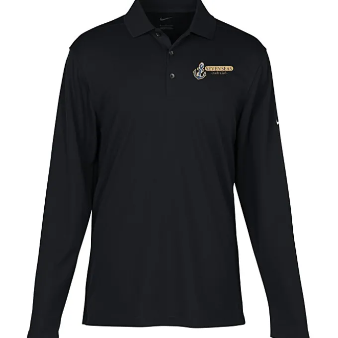 Nike Performance Tech Pique LS Polo 2.0 - Men's - 24 hr