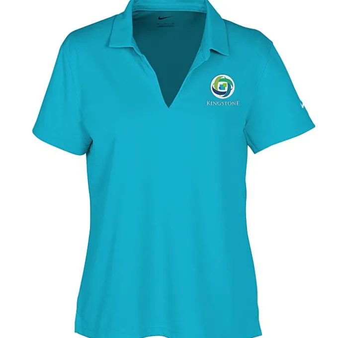 Nike Performance Tech Pique Polo 2.0 - Ladies' - Embroidered
