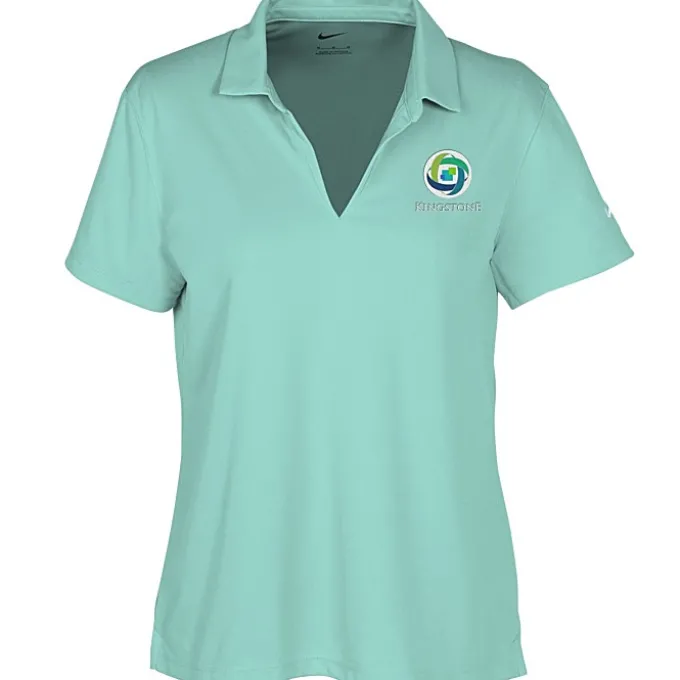 Nike Performance Tech Pique Polo 2.0 - Ladies' - Embroidered