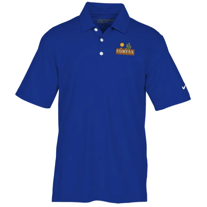 Nike Performance Vertical Mesh Polo - Men's - Embroidered