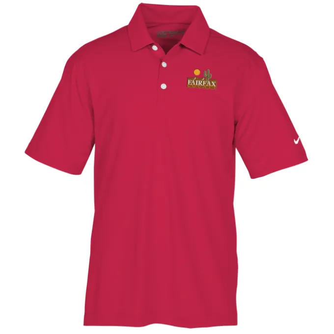 Nike Performance Vertical Mesh Polo - Men's - Embroidered